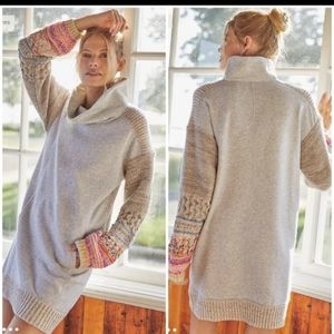 Anthropologie Daily Practice Cozy Tunic Sweater